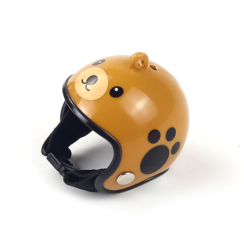 Wholesale creative new funny protective chicken helmet hen hat bird hat head cover pet supplies